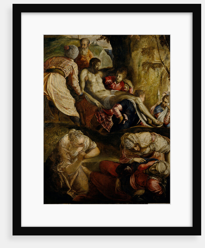 Christ Carried to the Tomb by (Jacopo Robusti) Tintoretto